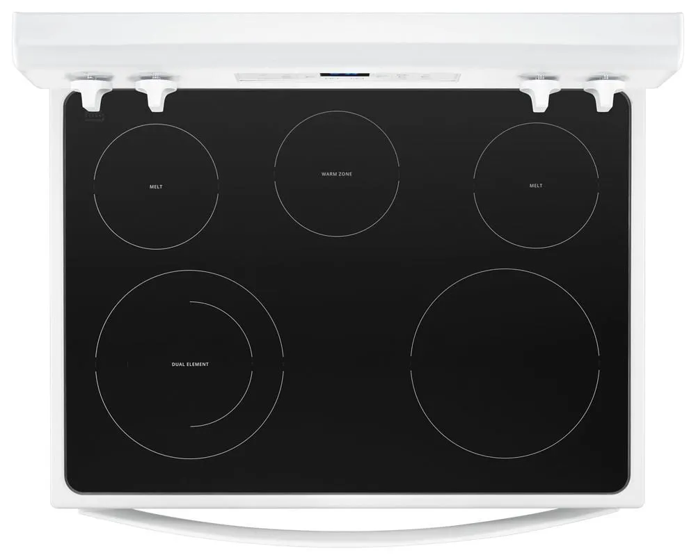 Whirlpool WFE505W0HW 5.3 Cu. Ft. Freestanding Electric Range With 5 Elements