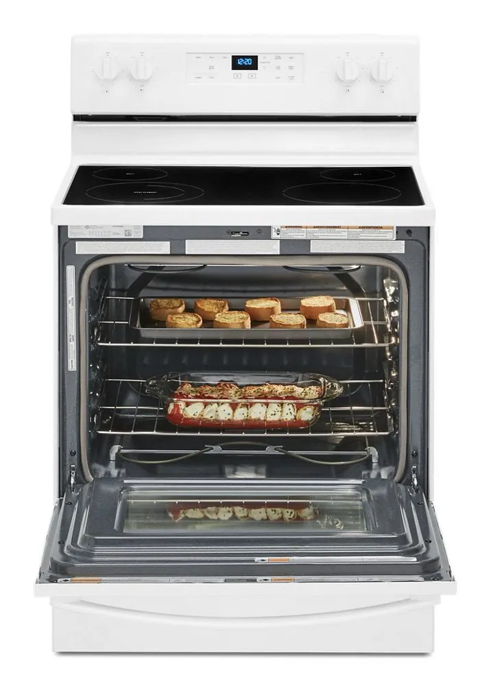 Whirlpool WFE515S0JW 5.3 Cu. Ft. Whirlpool Electric Range With Frozen Bake Technology