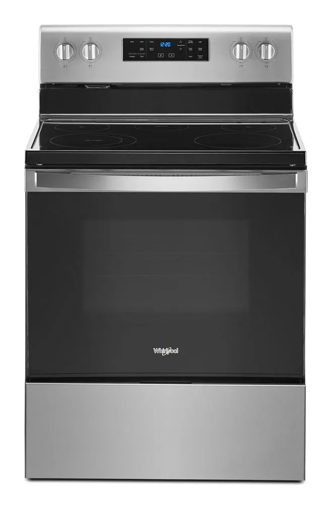 Whirlpool WFE525S0JS 5.3 Cu. Ft. Whirlpool Electric Range With Frozen Bake Technology
