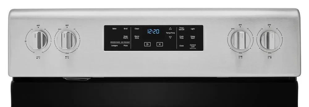 Whirlpool WFE525S0JS 5.3 Cu. Ft. Whirlpool Electric Range With Frozen Bake Technology