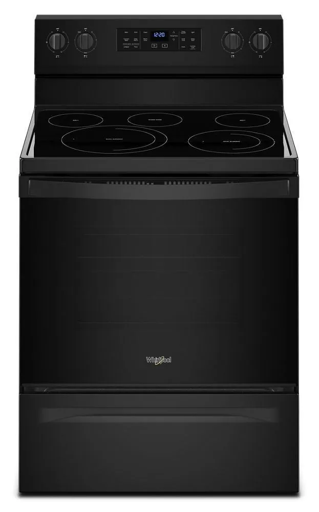 Whirlpool WFE550S0HB 5.3 Cu. Ft. Whirlpool Electric Range With Frozen Bake Technology