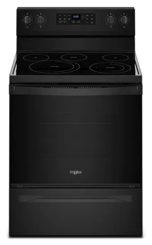 Whirlpool WFE550S0HB 5.3 Cu. Ft. Whirlpool Electric Range With Frozen Bake Technology