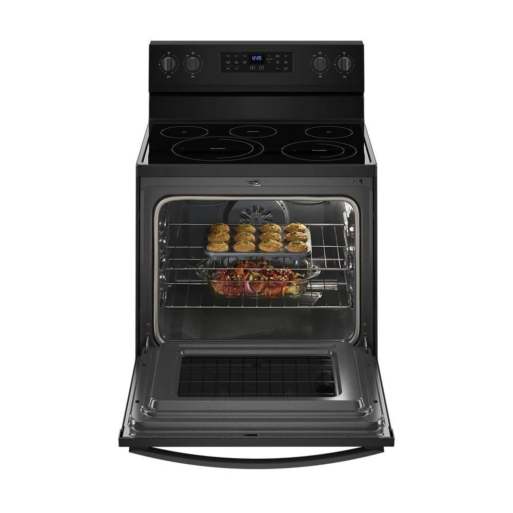Whirlpool WFE550S0HB 5.3 Cu. Ft. Whirlpool Electric Range With Frozen Bake Technology