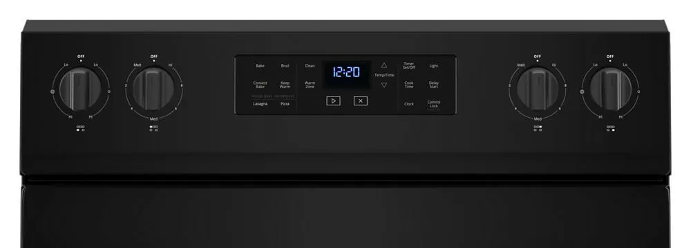 Whirlpool WFE550S0HB 5.3 Cu. Ft. Whirlpool Electric Range With Frozen Bake Technology