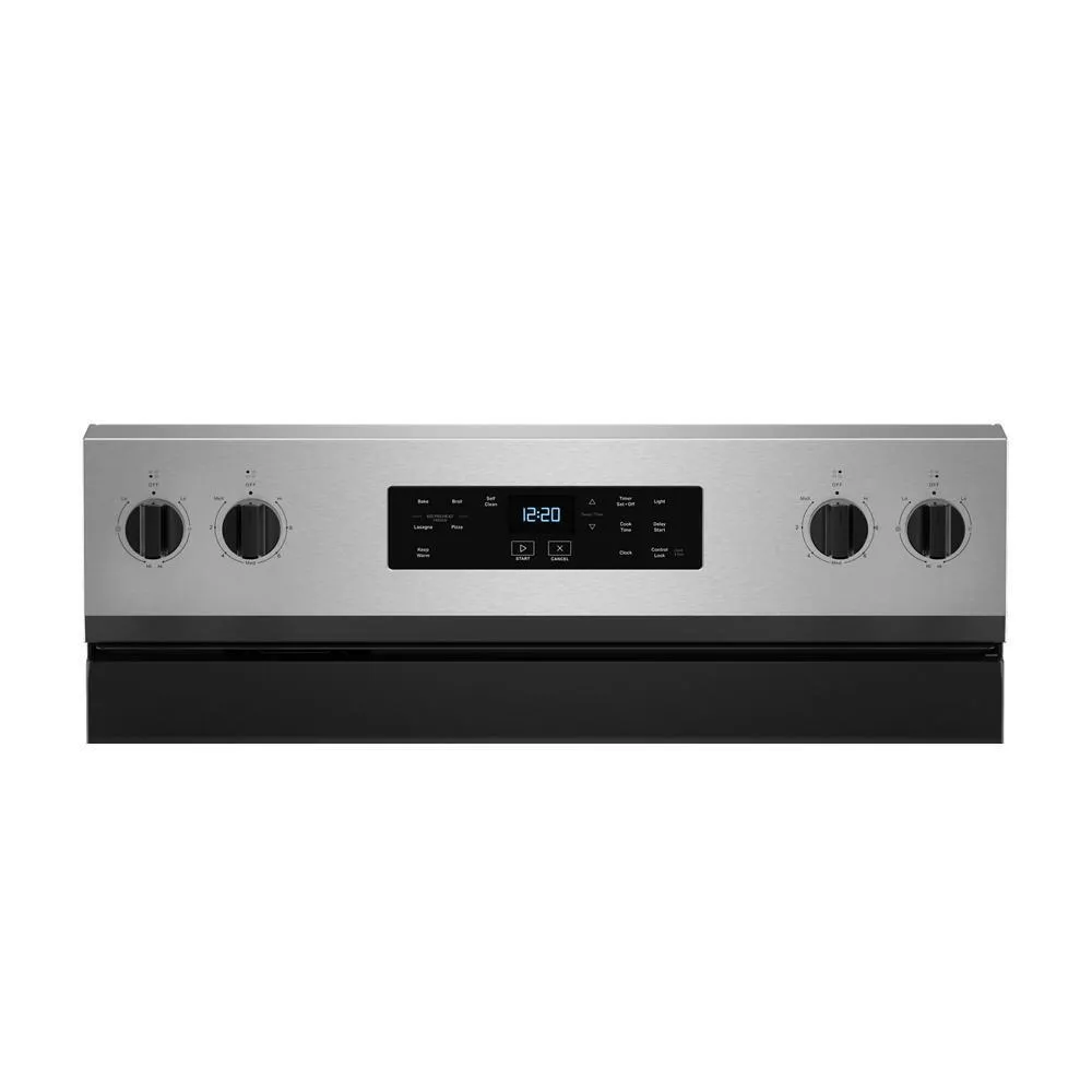 Whirlpool WFES3530RS 30-Inch Electric Range With Steam Clean