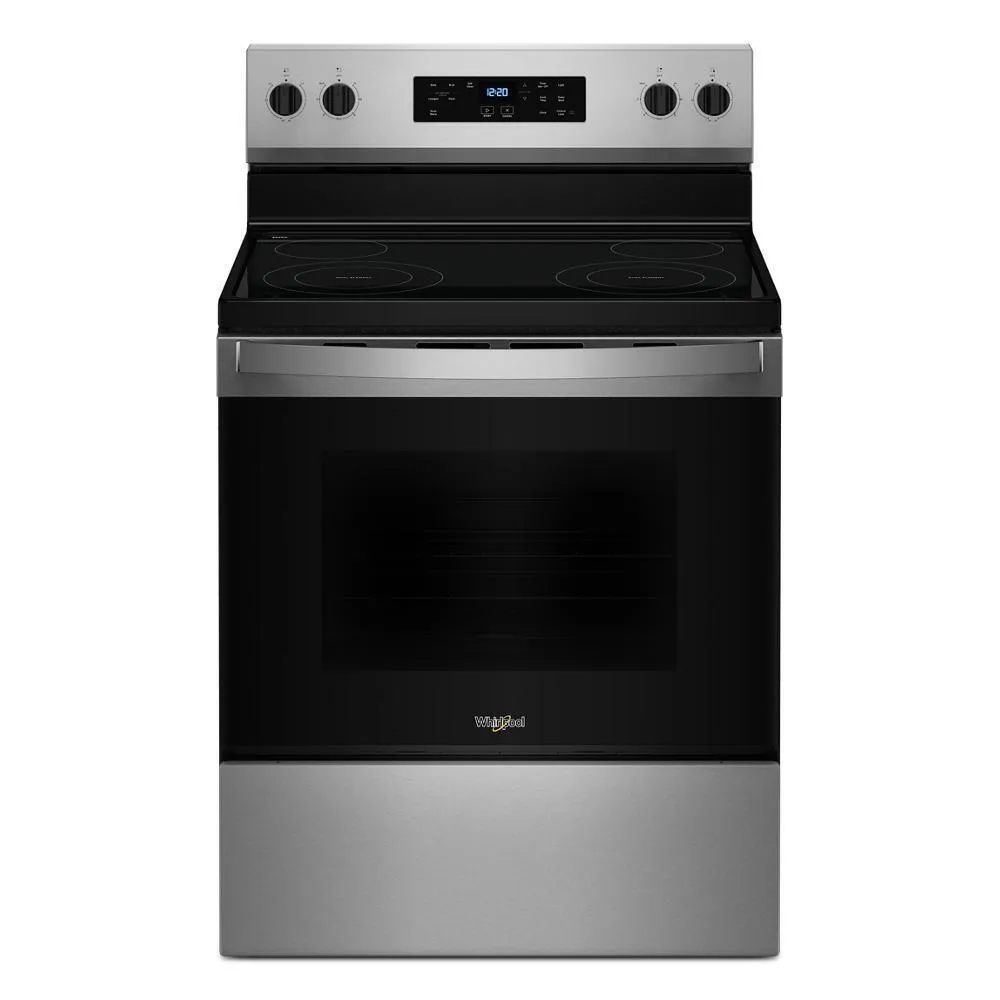Whirlpool WFES3530RS 30-Inch Electric Range With Steam Clean