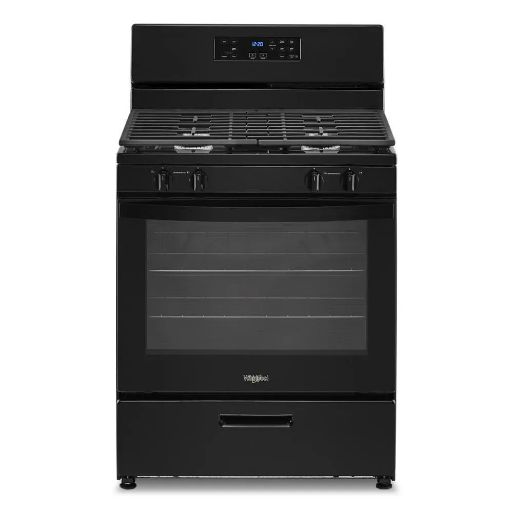 Whirlpool WFG320M0MB 5.1 Cu. Ft. Freestanding Gas Range With Broiler Drawer