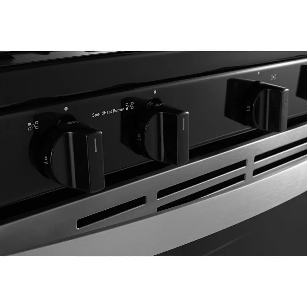 Whirlpool WFG505M0MS 5.1 Cu. Ft. Freestanding Gas Range With Edge To Edge Cooktop