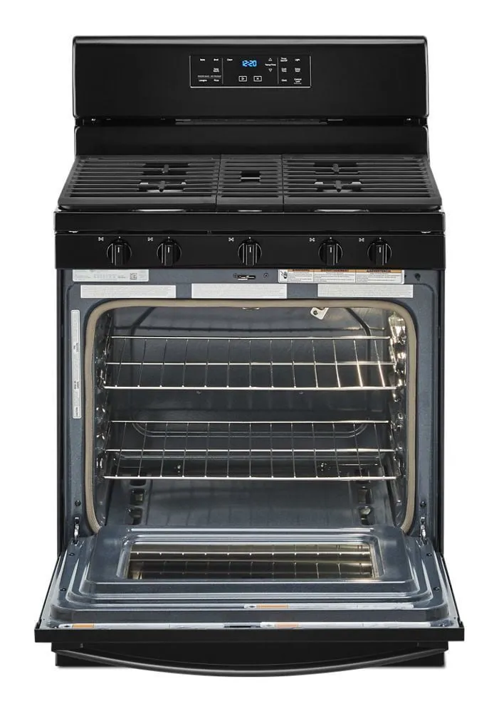 Whirlpool WFG525S0JB 5.0 Cu. Ft. Whirlpool Gas Range With Center Oval Burner