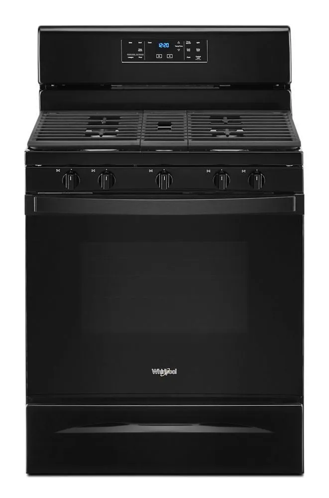 Whirlpool WFG525S0JB 5.0 Cu. Ft. Whirlpool Gas Range With Center Oval Burner