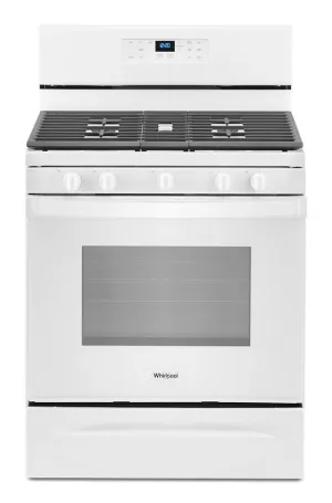 Whirlpool WFG525S0JW 5.0 Cu. Ft. Whirlpool Gas Range With Center Oval Burner
