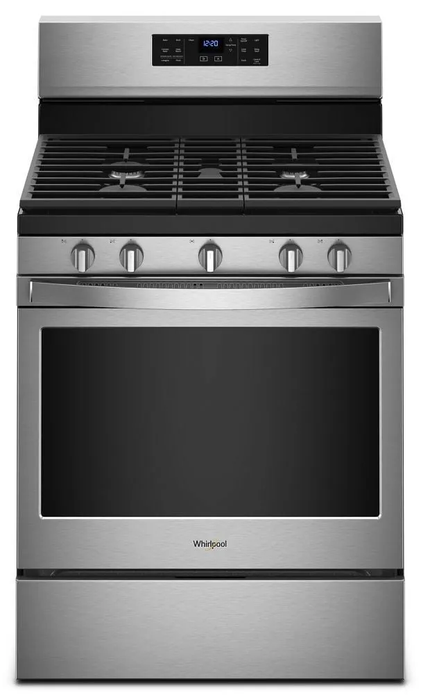 Whirlpool WFG550S0HZ 5.0 Cu. Ft. Whirlpool Gas Convection Oven With Frozen Bake Technology
