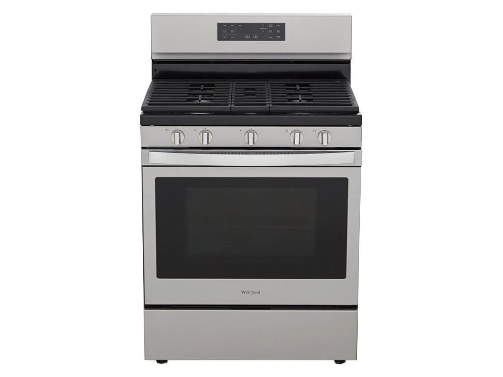 Whirlpool WFG550S0HZ 5.0 Cu. Ft. Whirlpool Gas Convection Oven With Frozen Bake Technology