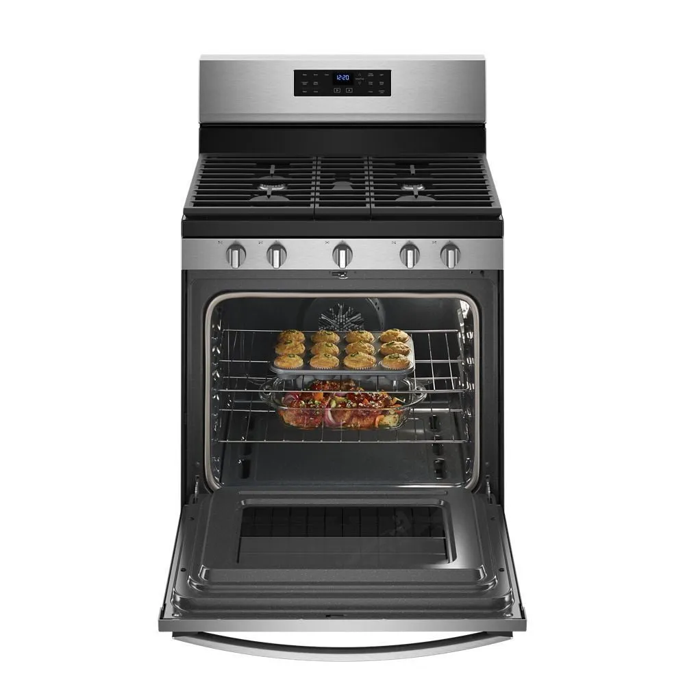 Whirlpool WFG550S0HZ 5.0 Cu. Ft. Whirlpool Gas Convection Oven With Frozen Bake Technology