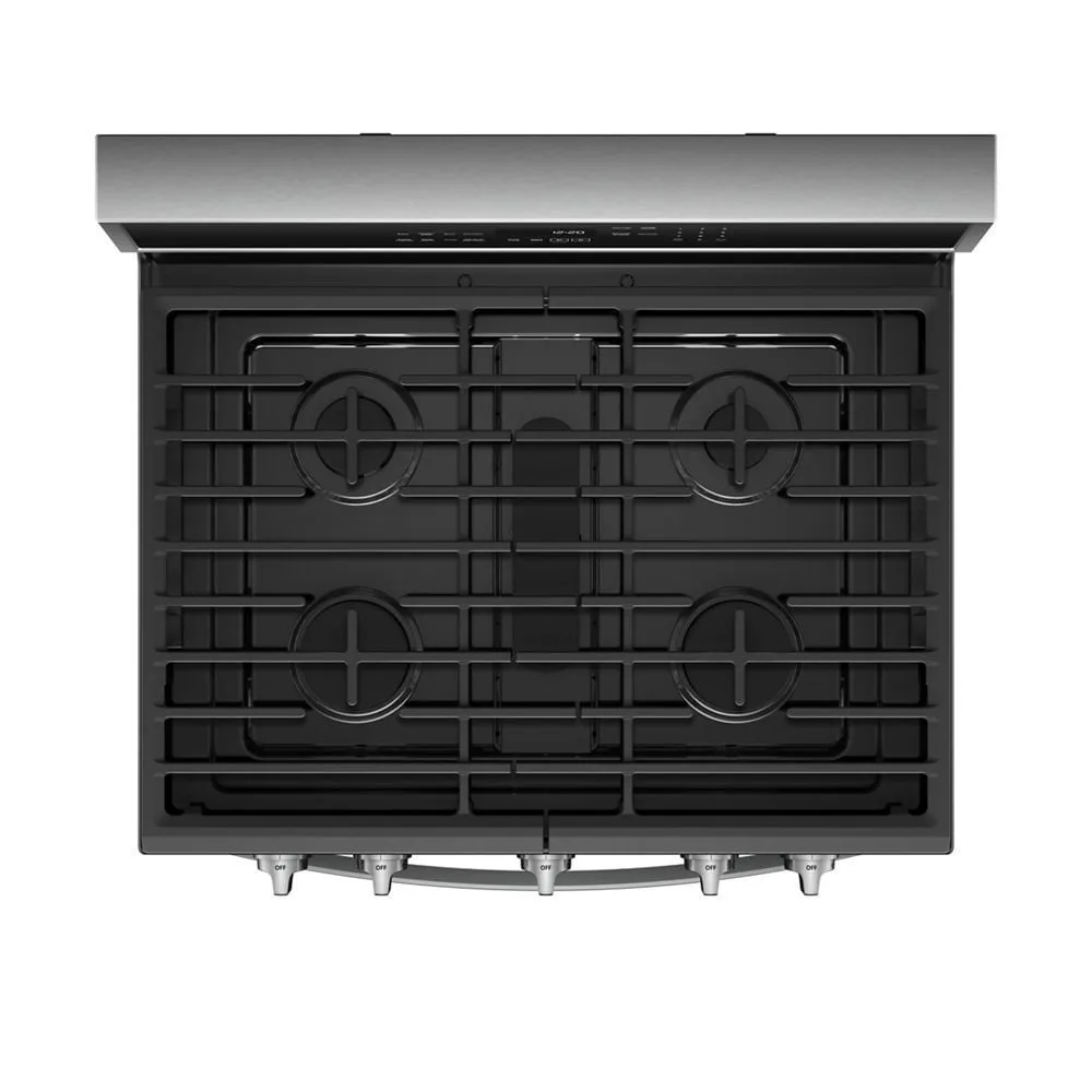 Whirlpool WFG975H0HZ 5.8 Cu. Ft. Smart Freestanding Gas Range With Ez-2-Lift Grates