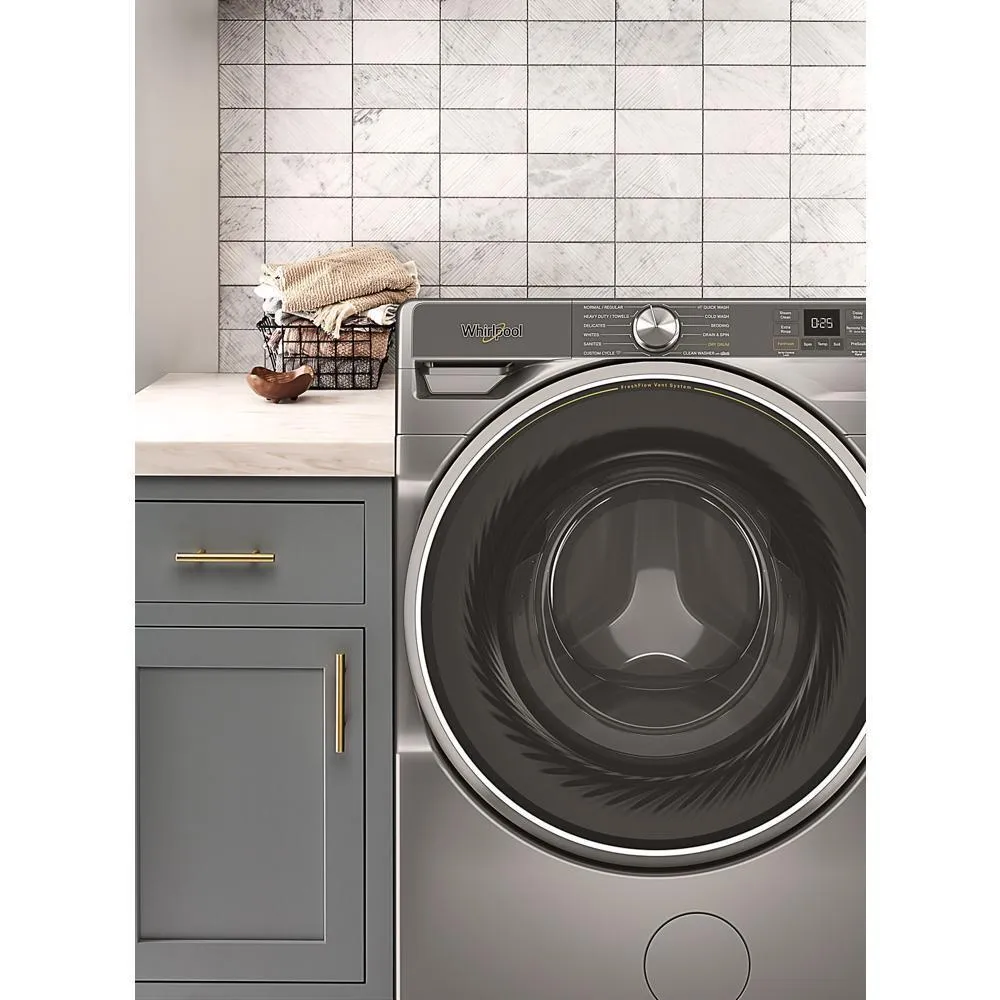Whirlpool WFW6720RR 5.0 Cu. Ft. Smart Front Load Energy Star Washer With The Freshflow&#8482; Vent System