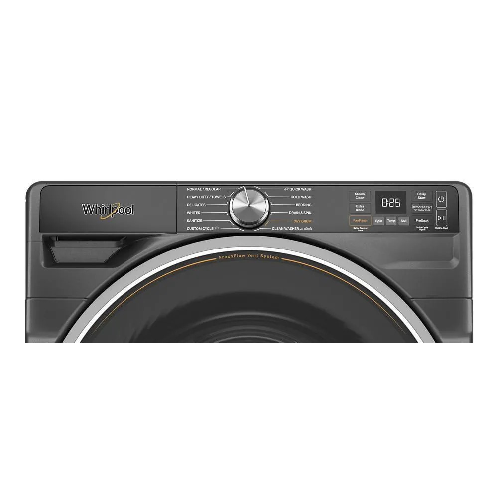 Whirlpool WFW6720RU 5.0 Cu. Ft. Smart Front Load Energy Star Washer With The Freshflow&#8482; Vent System