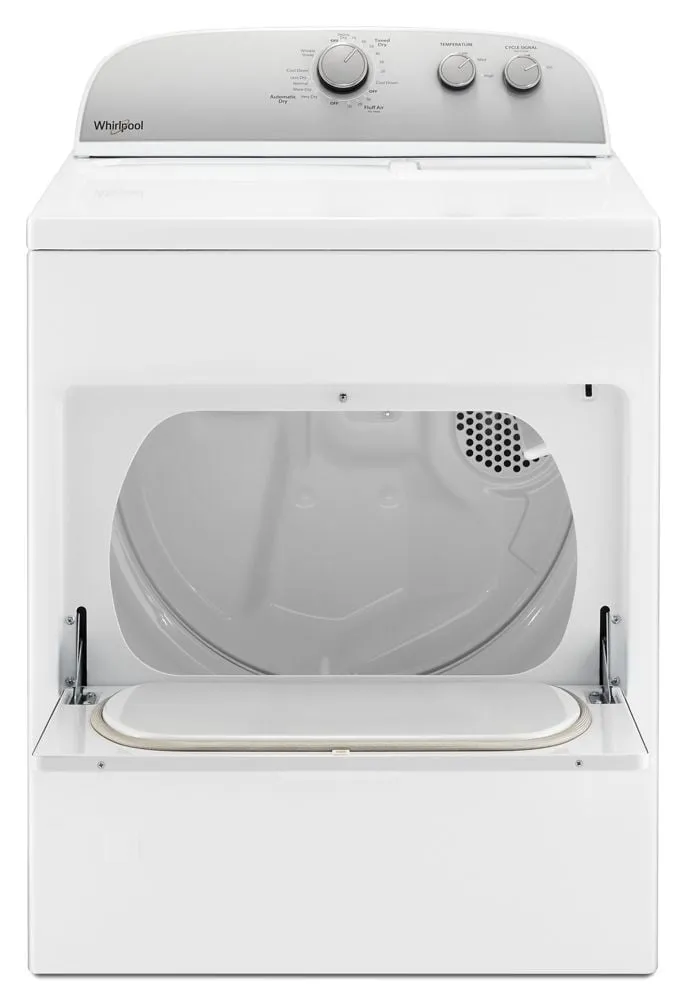 Whirlpool WGD4950HW 7.0 Cu. Ft. Top Load Gas Dryer With Autodry Drying System