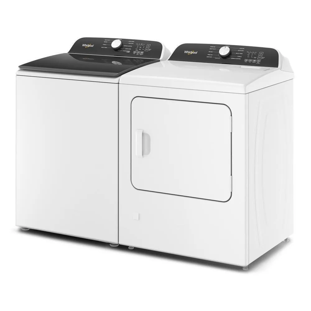 Whirlpool WGD500CMW 7.0 Cu. Ft. Long Vent Gas Moisture Sensing Dryer