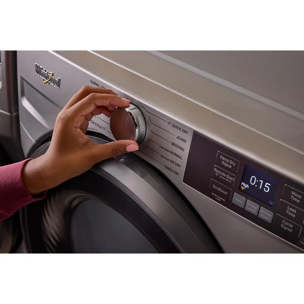 Whirlpool WGD5720RW 7.4 Cu. Ft. Smart Front Load Energy Star Gas Dryer With Wrinkle Shield&#8482; Option