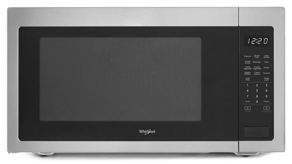 Whirlpool WMC50522HZ 2.2 Cu. Ft. Countertop Microwave With 1,200-Watt Cooking Power