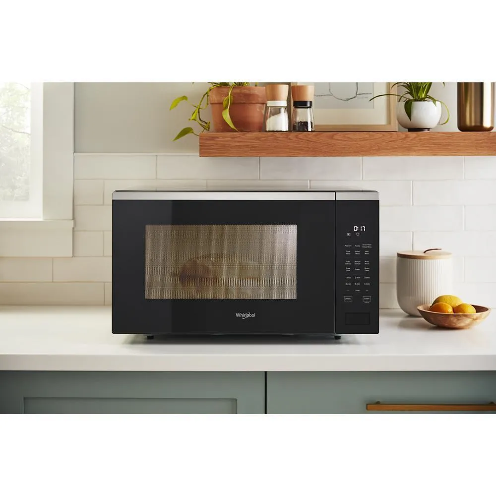 Whirlpool WMCS7024PB 2.2 Cu. Ft. Sensor Cooking Microwave
