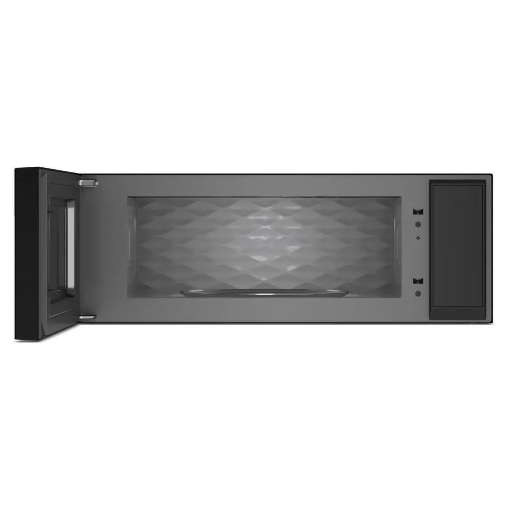 Whirlpool WMML5530RB 1.1 Cu. Ft. Smart Low Profile Microwave Hood Combination With 450 Crm 4-Speed Venting