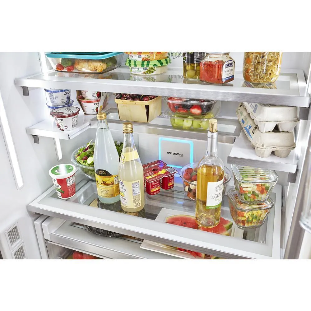 Whirlpool WRFC9636RV 36-Inch Wide Counter Depth French Door Refrigerator