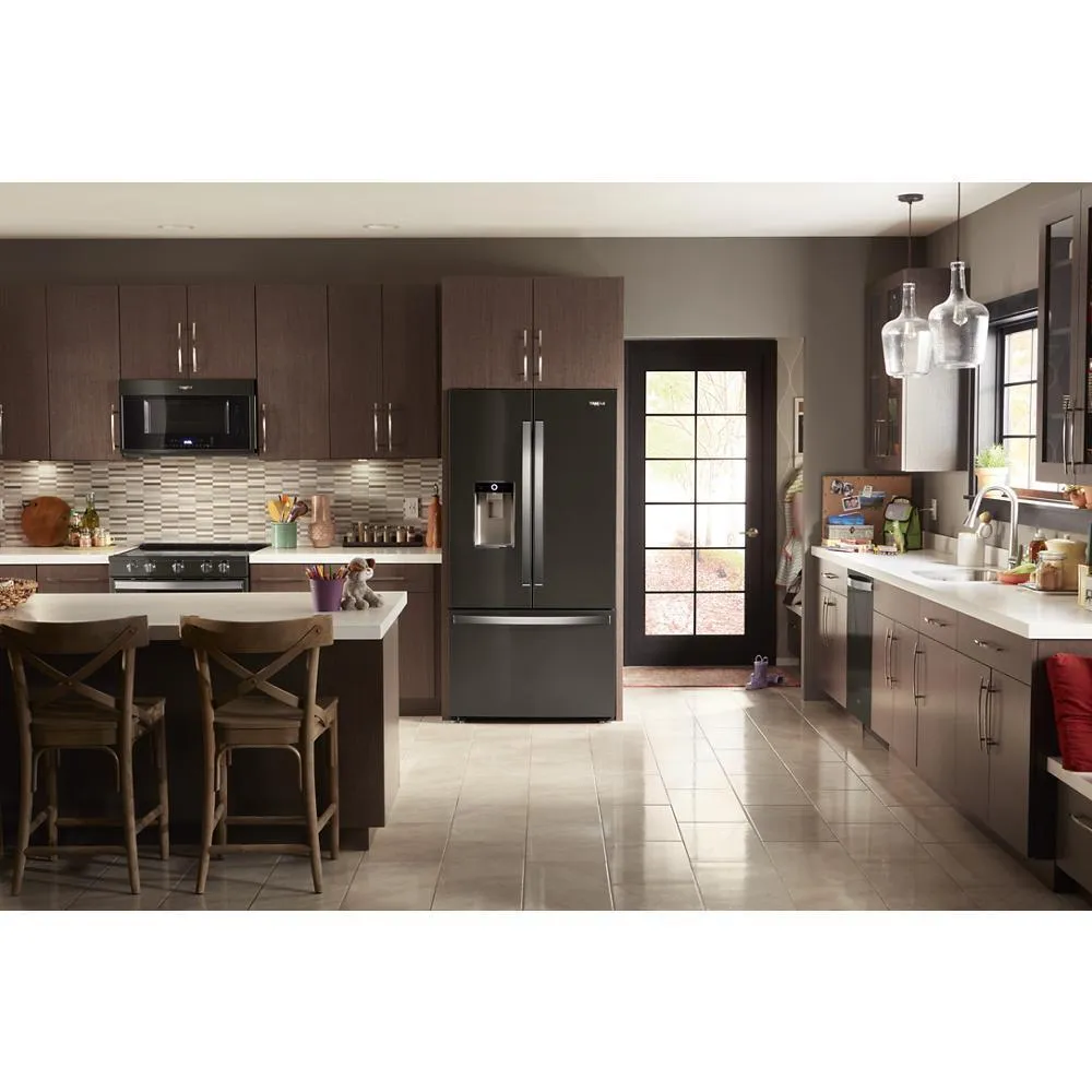 Whirlpool WRFC9636RZ 36-Inch Wide Counter Depth French Door Refrigerator