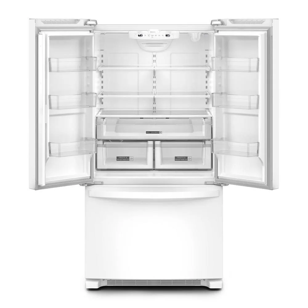 Whirlpool WRFF3036RW Whirlpool Full-Depth French Door Bottom Mount Refrigerator
