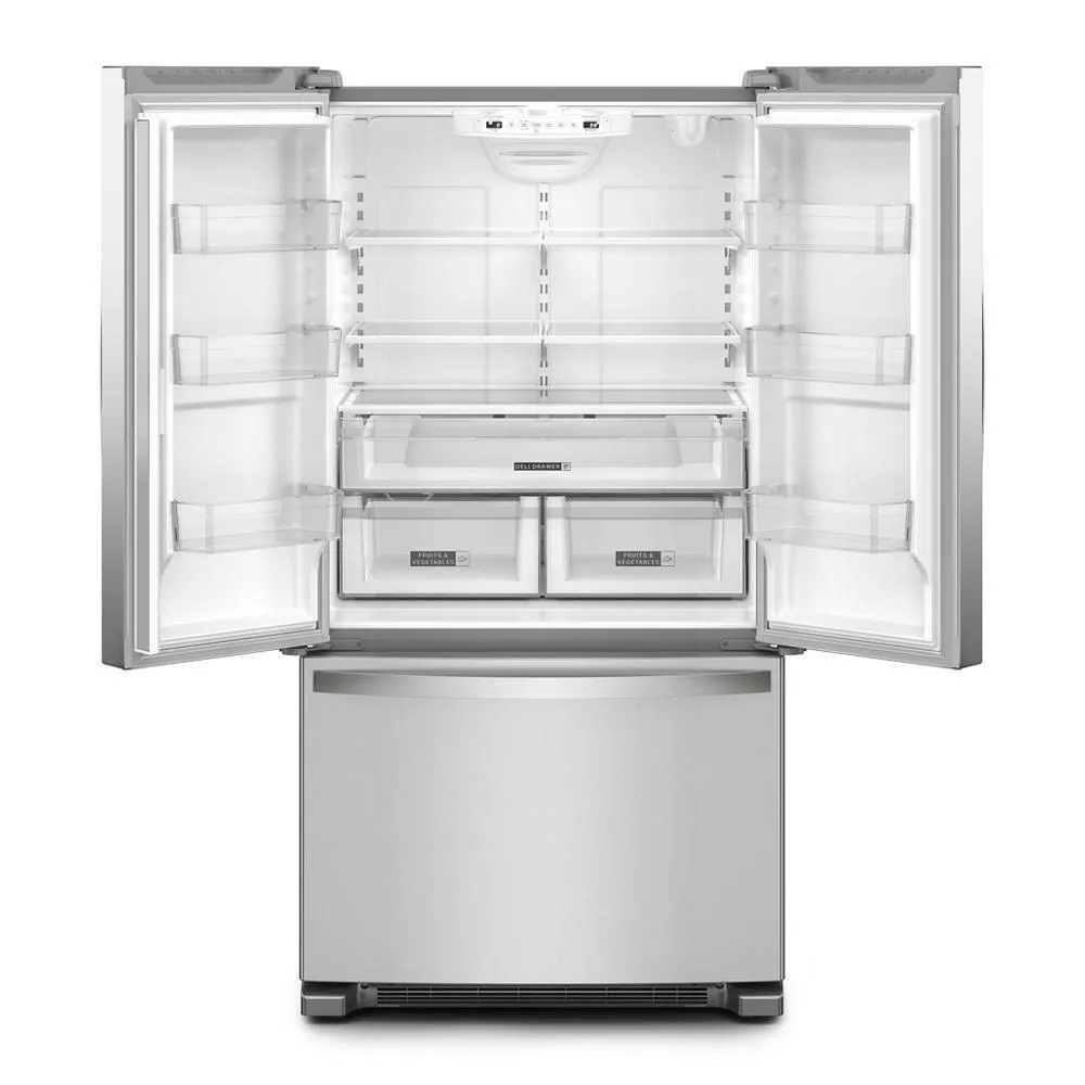 Whirlpool WRFF3036RZ Whirlpool Full-Depth French Door Bottom Mount Refrigerator