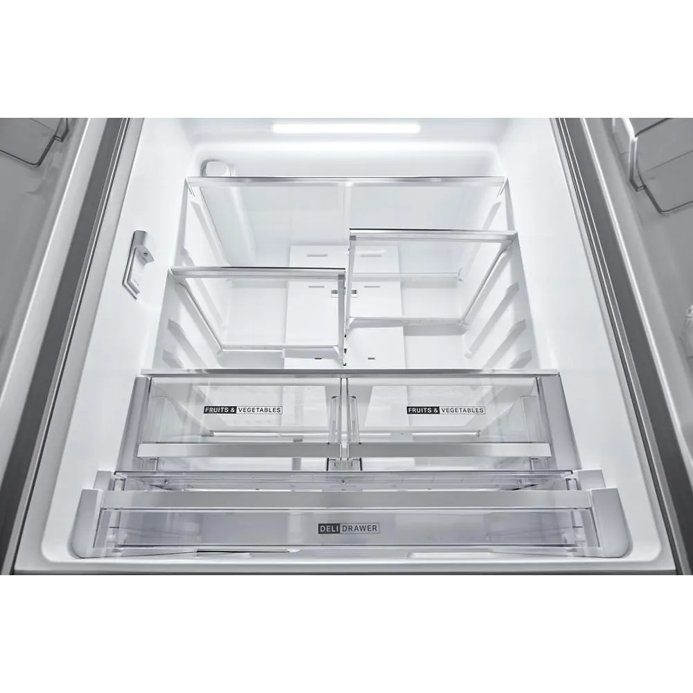 Whirlpool WRFF3136SZ 36-Inch French Door Refrigerator With Ice Maker - 31 Cu. Ft.