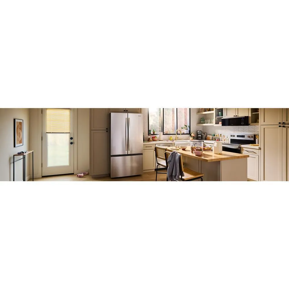 Whirlpool WRFF3136SZ 36-Inch French Door Refrigerator With Ice Maker - 31 Cu. Ft.