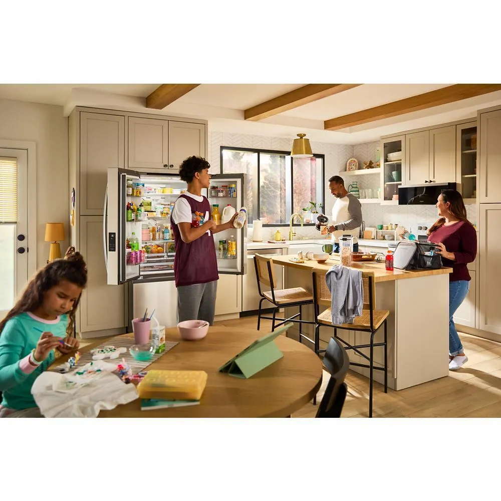Whirlpool WRFF3336SZ 36-Inch French Door Refrigerator With Interior Water Dispenser - 31 Cu. Ft.