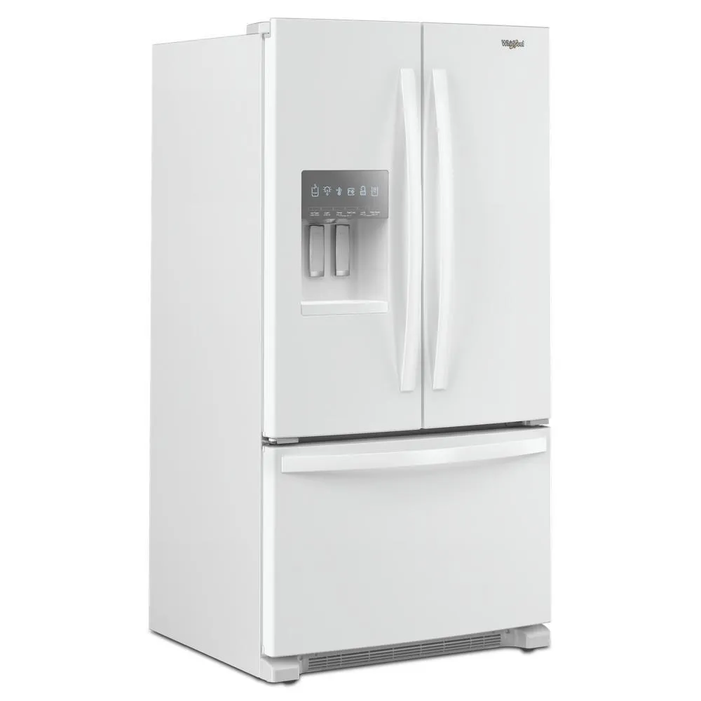 Whirlpool WRFF3436RW Whirlpool 36-Inch Wide French Door Bottom Mount Refrigerator