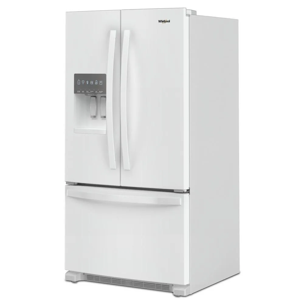 Whirlpool WRFF3436RW Whirlpool 36-Inch Wide French Door Bottom Mount Refrigerator