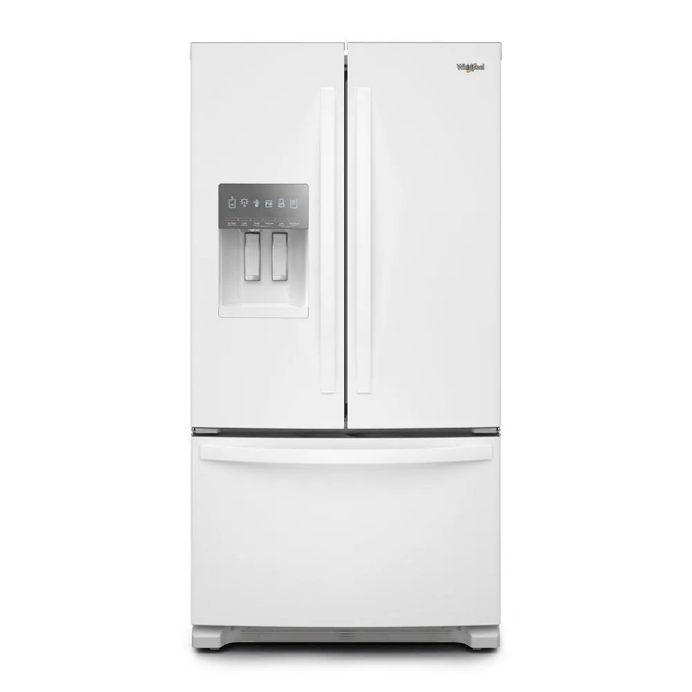Whirlpool WRFF3436RW Whirlpool 36-Inch Wide French Door Bottom Mount Refrigerator