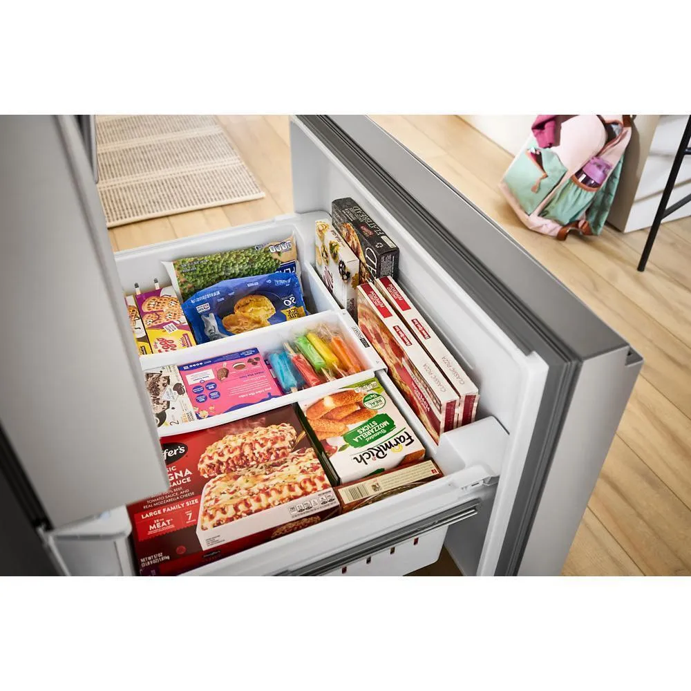 Whirlpool WRFF3736SZ 36-Inch French Door Refrigerator With Dual Ice Makers - 30 Cu. Ft.