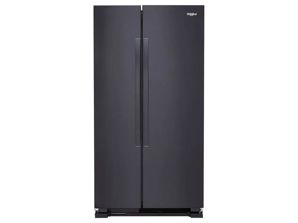 Whirlpool WRS312SNHB 33-Inch Wide Side-By-Side Refrigerator - 22 Cu. Ft.