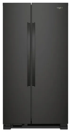 Whirlpool WRS312SNHB 33-Inch Wide Side-By-Side Refrigerator - 22 Cu. Ft.