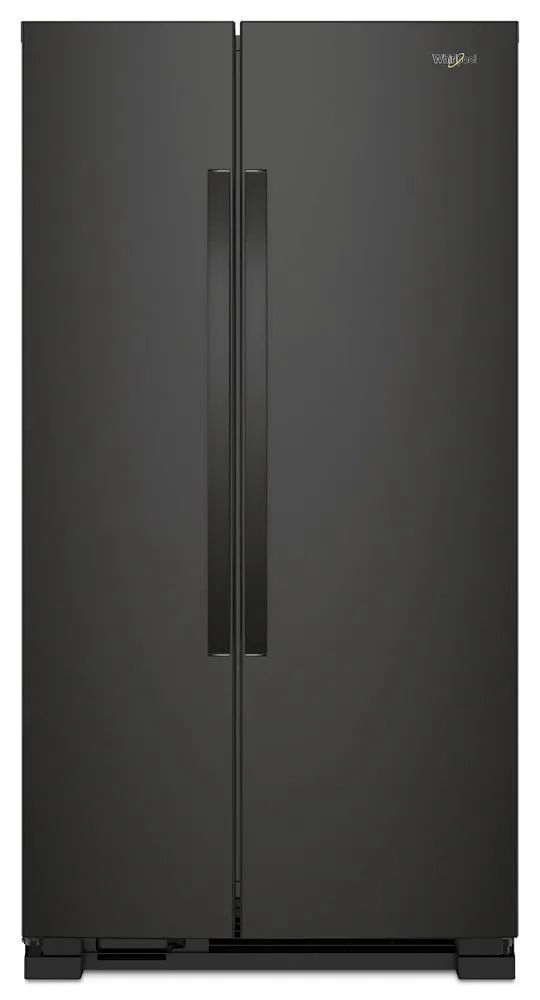 Whirlpool WRS312SNHB 33-Inch Wide Side-By-Side Refrigerator - 22 Cu. Ft.