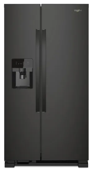 Whirlpool WRS335SDHB 36-Inch Wide Side-By-Side Refrigerator - 25 Cu. Ft.
