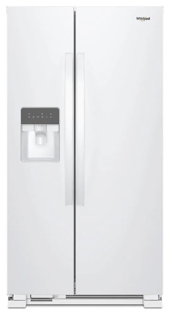 Whirlpool WRS335SDHW 36-Inch Wide Side-By-Side Refrigerator - 25 Cu. Ft.