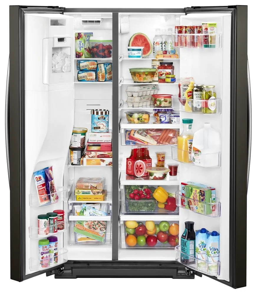 Whirlpool WRS571CIHV 36-Inch Wide Counter Depth Side-By-Side Refrigerator - 21 Cu. Ft.