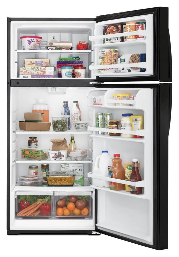 Whirlpool WRT106TFDB 28-Inch Wide Top Freezer Refrigerator - 16 Cu. Ft.