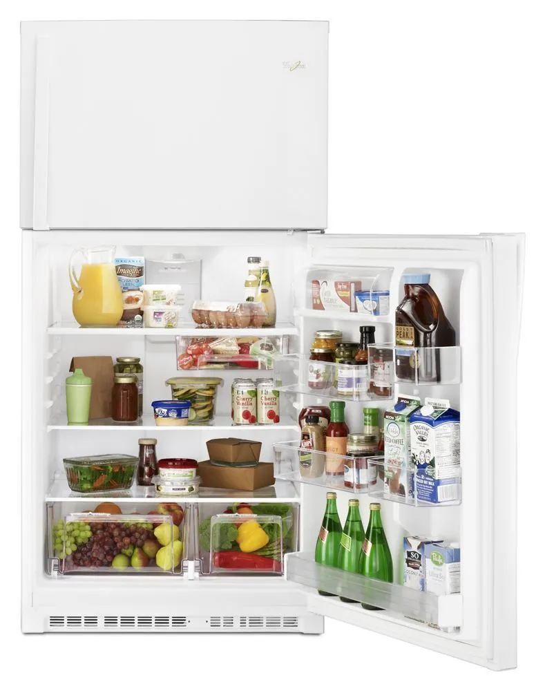 Whirlpool WRT511SZDW 33-Inch Wide Top Freezer Refrigerator - 21 Cu. Ft.