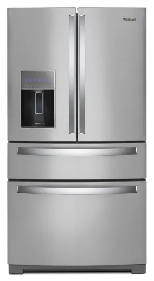 Whirlpool WRX986SIHZ 36-Inch Wide 4-Door Refrigerator With Exterior Drawer - 26 Cu. Ft.