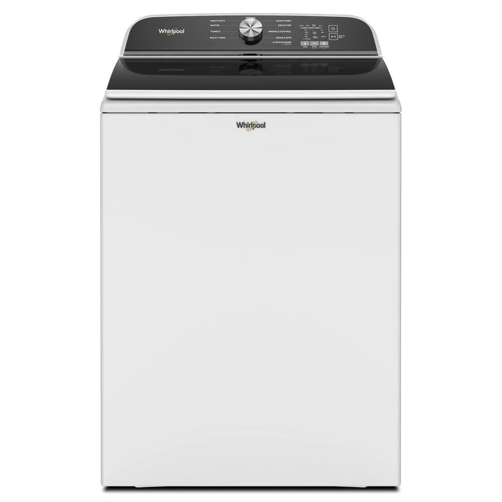 Whirlpool WTW6150PW 5.3 Cu. Ft. Whirlpool Top Load Washer With Impeller