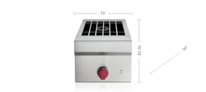 Wolf BM13 13" Built-In Burner Module