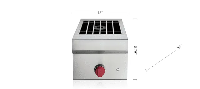 Wolf BM13LP 13" Built-In Burner Module